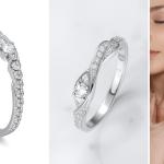 Triple Stone Twist Ring & Bracelet